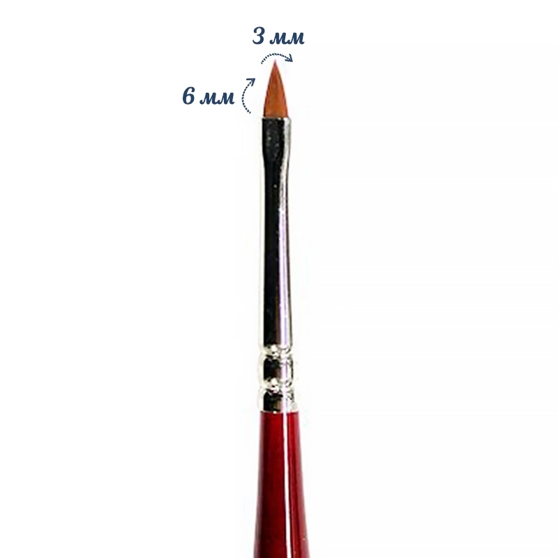 Кисть Roubloff синтетика лепесток №03 GN93R-3
