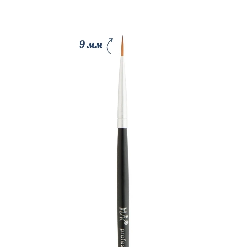 Кисть для дизайна IRISK Uni Styler №0 натуральный ворс (соболь), в тубе К378-01