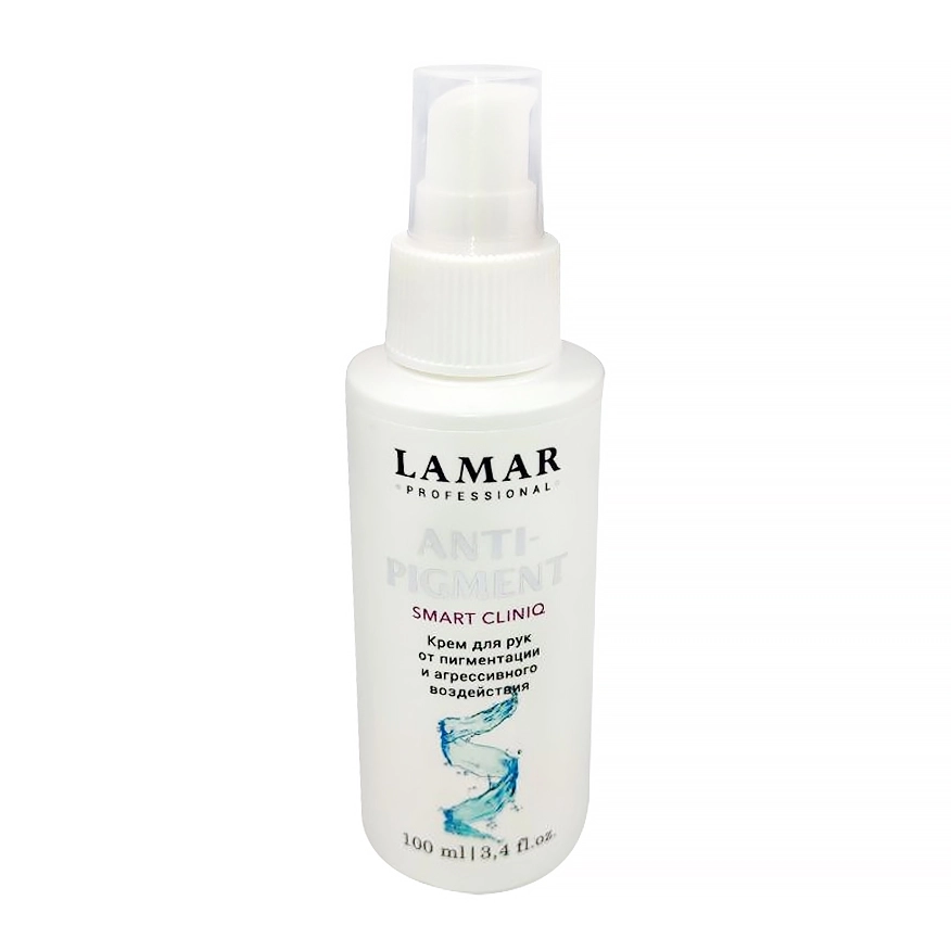 Крем для рук от пигментации и агрессивного воздействия Anti-pigment, LAMAR Professional, 100 мл L0108