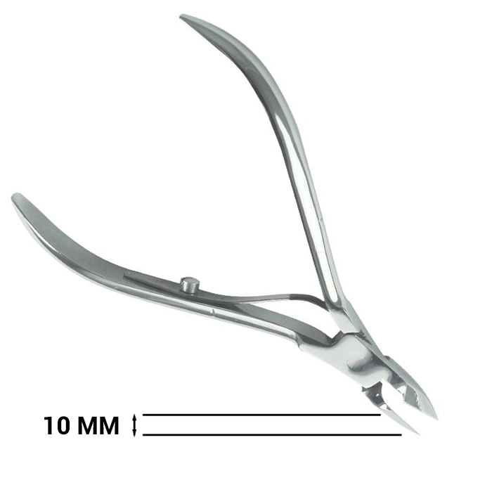 Кусачки для кутикулы Metaleks профессиональные RCN-142, одна пружина, 10 мм RCN-142