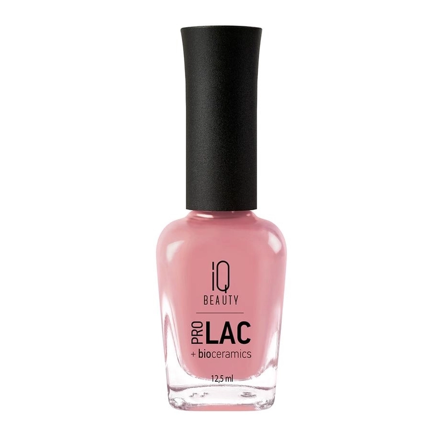Лак для ногтей IQ Beauty укрепляющий с биокерамикой PROLAC+bioceramics, 12,5 мл (014 Open your mind) IQNP014