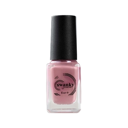 Лак для стемпинга Swanky Stamping S45, пыльная роза, 6 мл SSNPS45