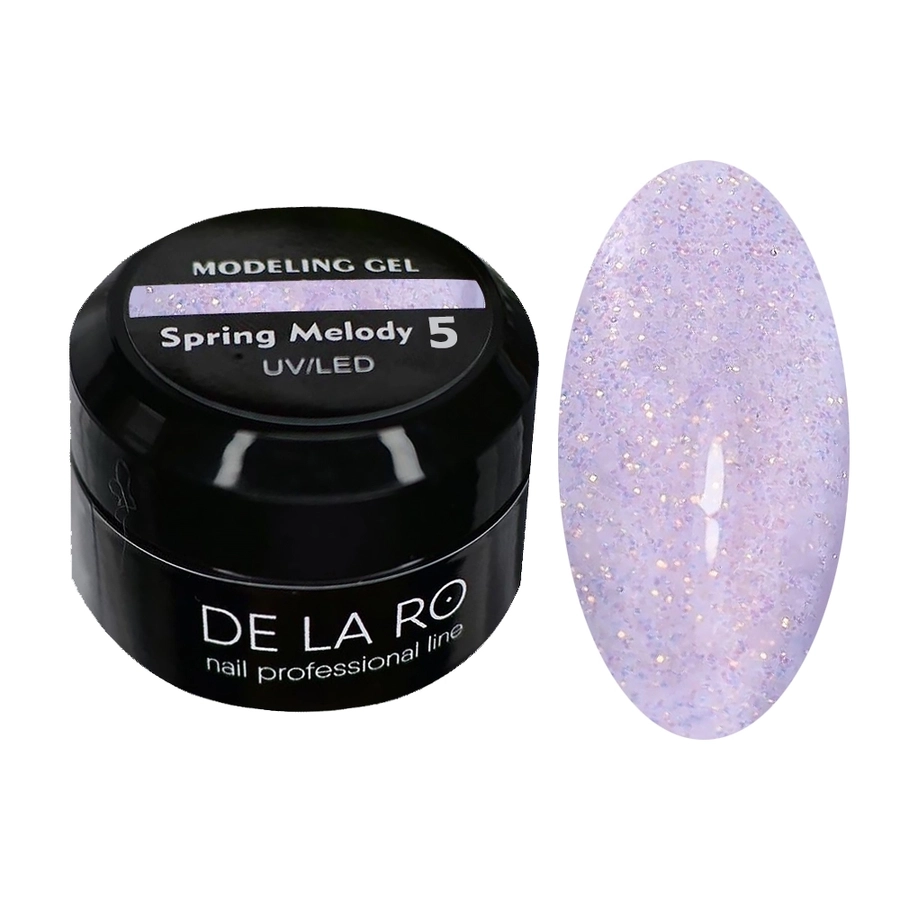 Моделирующий гель однофазный Spring Melody 5 Delaro, 15 г Del/MgSM5-15