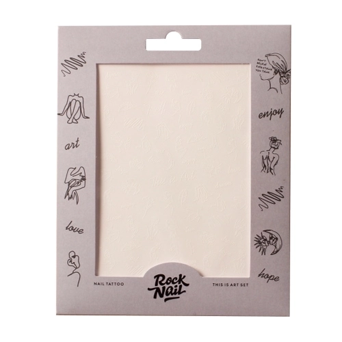 Набор слайдеров RockNail Nail Tattoo This is Art RN-SL-TiA