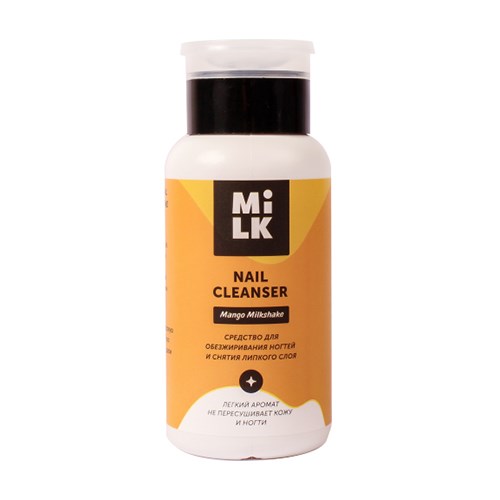 Обезжириватель Milk Nail Cleanser Mangо Milkshake, 200 мл M-CL-MM200 - фото 540023