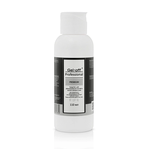 Обезжириватель PRIDE cosmetic GEL-OFF PREMIUM, для снятия липкого слоя, 110 мл Pr/7085