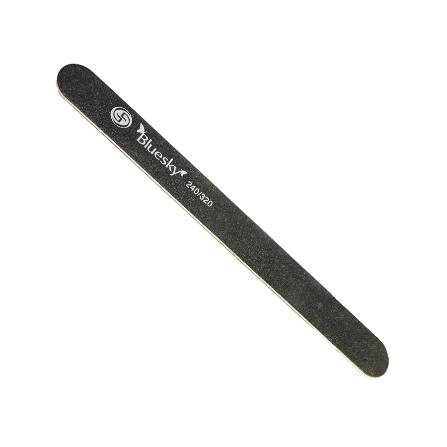 Пилка Bluesky Black деревянная, тонкая, абразивность 240/320 грит blu/2432B