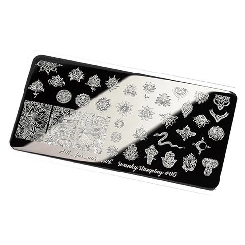 Пластина для стемпинга Arti for you with Swanky Stamping №06 SSA06