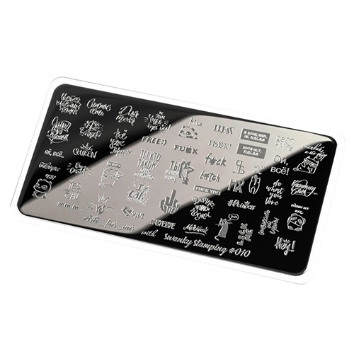 Пластина для стемпинга Arti for you with Swanky Stamping №10(73) SSA10