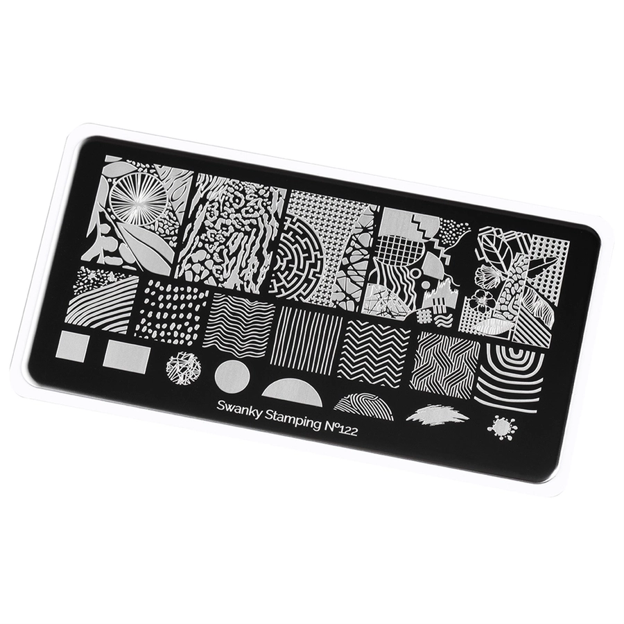 Пластина для стемпинга Swanky Stamping №122 SS122