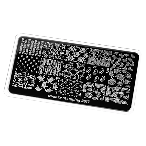 Пластина для стемпинга Swanky Stamping №17 SS017