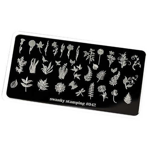 Пластина для стемпинга Swanky Stamping №42 SS042