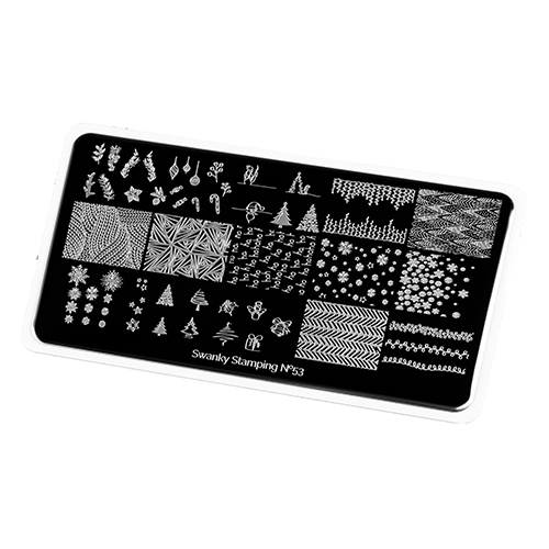 Пластина для стемпинга Swanky Stamping №53 SS053