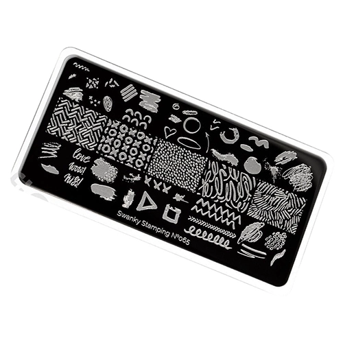 Пластина для стемпинга Swanky Stamping №65 SS065