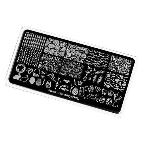 Пластина для стемпинга Swanky Stamping №69 SS069