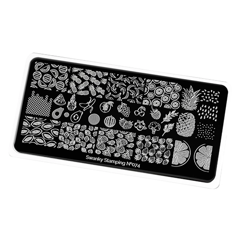 Пластина для стемпинга Swanky Stamping №74 SS074