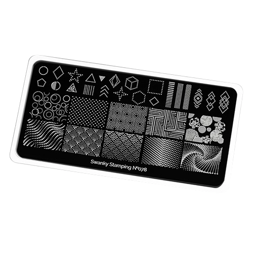 Пластина для стемпинга Swanky Stamping №78 SS078