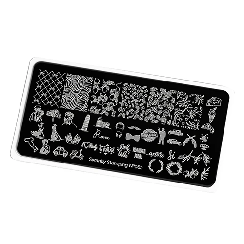 Пластина для стемпинга Swanky Stamping №82 SS082
