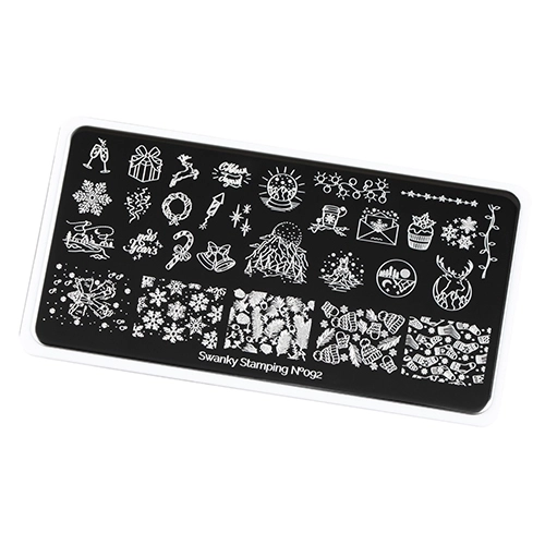 Пластина для стемпинга Swanky Stamping №92 SS092