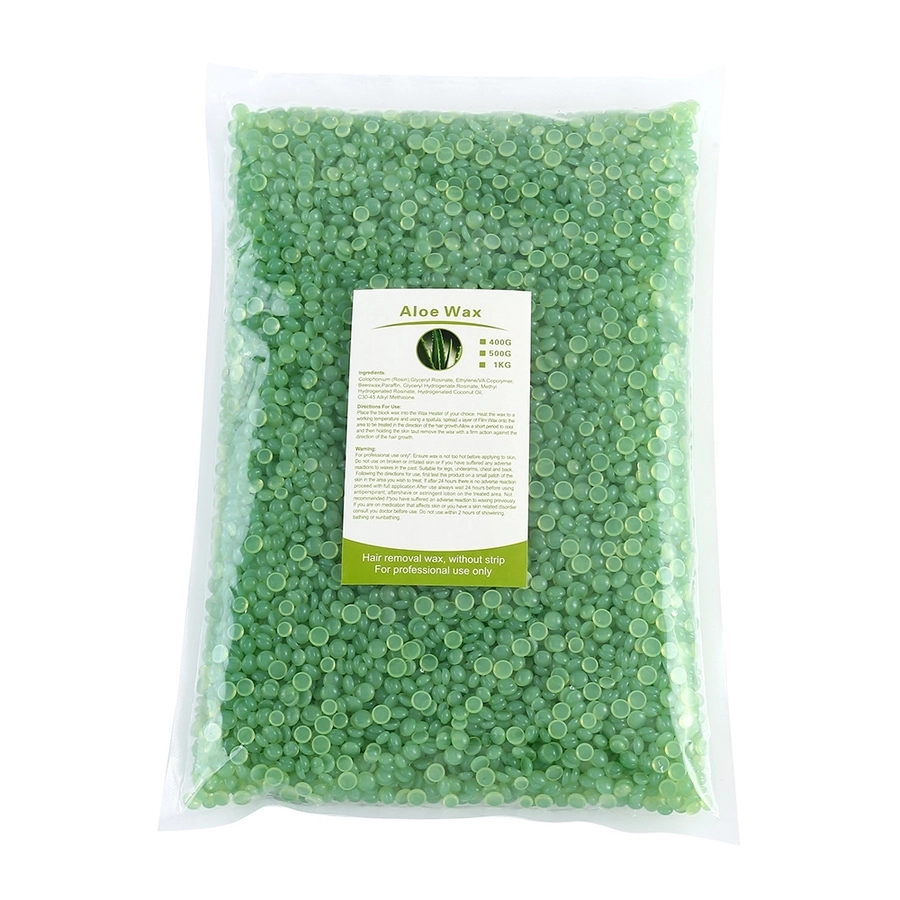 Пленочный воск в гранулах Doll Wax, Aloe, 1 кг DW/A1000