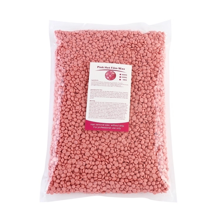 Пленочный воск в гранулах Doll Wax, Pink Hot, 1 кг DW/P1000