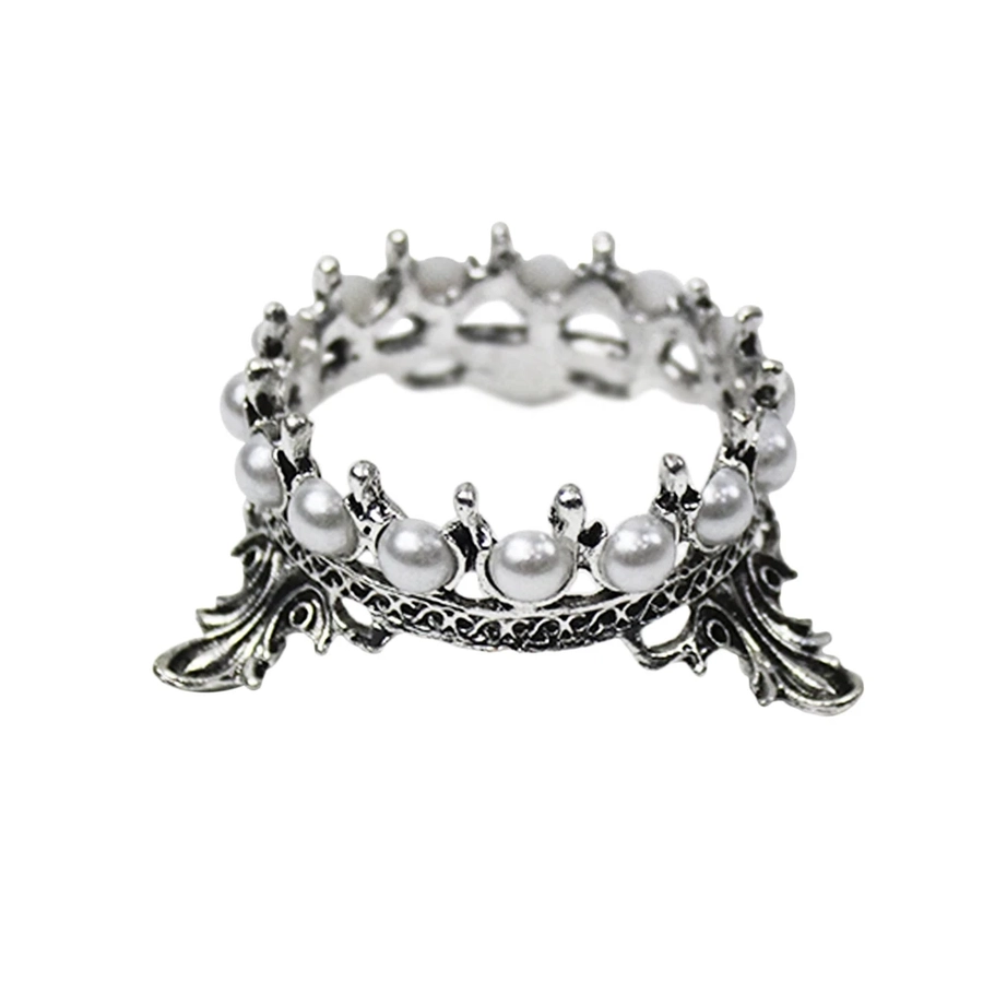 Подставка для кистей Antique Silver, форма короны NBHB-06S