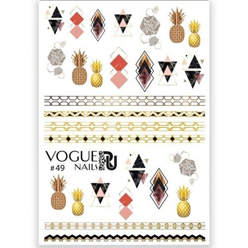 Слайдер Vogue Nails #49 3D vg/T49 - фото 548091