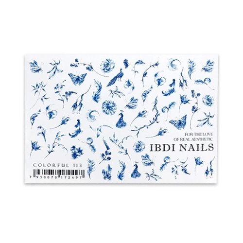 Слайдер дизайн COLORFUL №113, IBDI Nails idCOLORFUL113