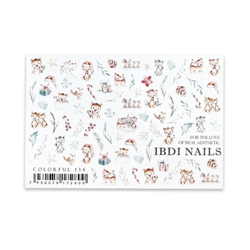 Слайдер дизайн COLORFUL №134, IBDI Nails id/COLORFUL134
