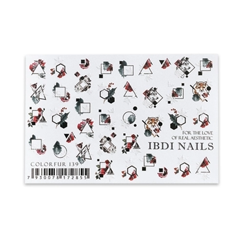 Слайдер дизайн COLORFUL №139, IBDI Nails id/COLORFUL139