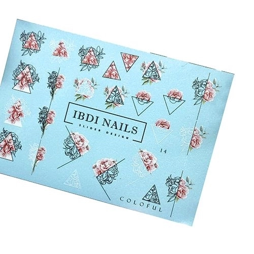Слайдер дизайн COLORFUL №14, IBDI Nails id/COLORFUL14