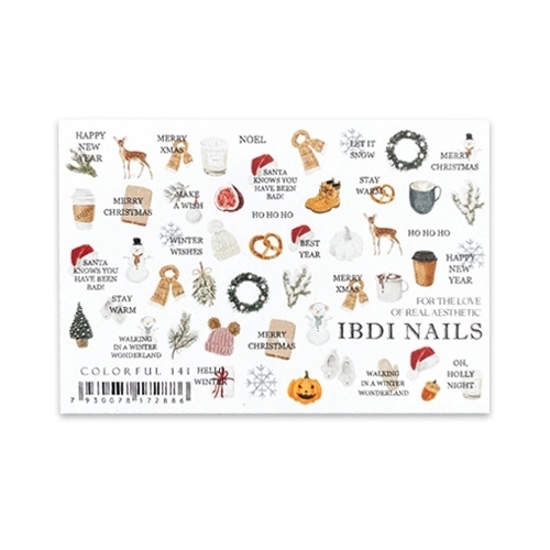 Слайдер дизайн COLORFUL №141, IBDI Nails id/COLORFUL141