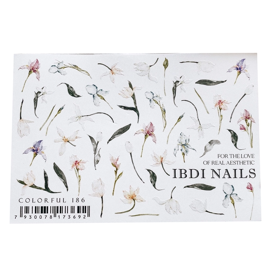 Слайдер дизайн COLORFUL №186, IBDI Nails id/COLORFUL186