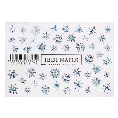 Слайдер дизайн COLORFUL №74, IBDI Nails id/COLORFUL74