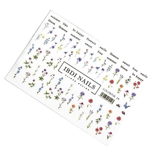 Слайдер дизайн IBDI Nails COLORFUL №24 id/COLORFUL24