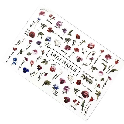 Слайдер дизайн IBDI Nails COLORFUL №28 id/COLORFUL28