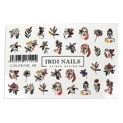 Слайдер дизайн IBDI Nails COLORFUL №48 id/COLORFUL48