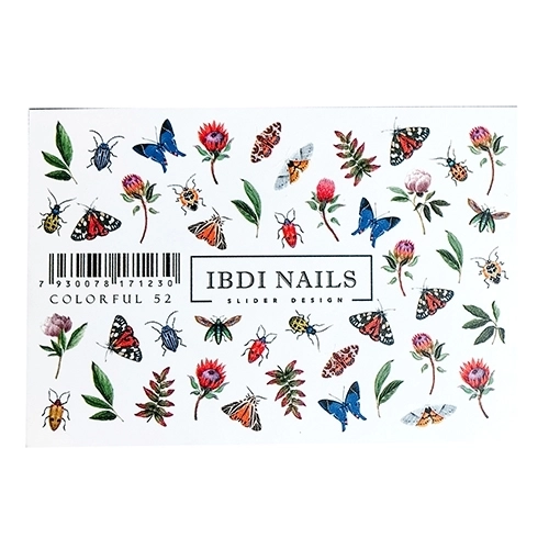 Слайдер дизайн IBDI Nails COLORFUL №52 id/COLORFUL52