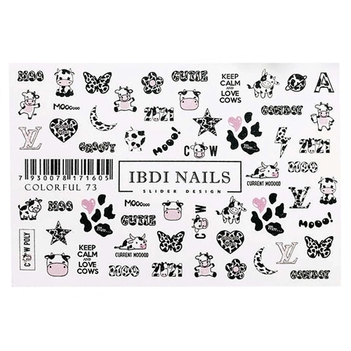 Слайдер дизайн IBDI Nails COLORFUL №73 id/COLORFUL73
