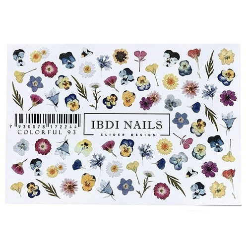 Слайдер дизайн IBDI Nails COLORFUL №93 id/COLORFUL93