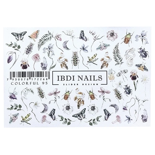 Слайдер дизайн IBDI Nails COLORFUL №95 id/COLORFUL95