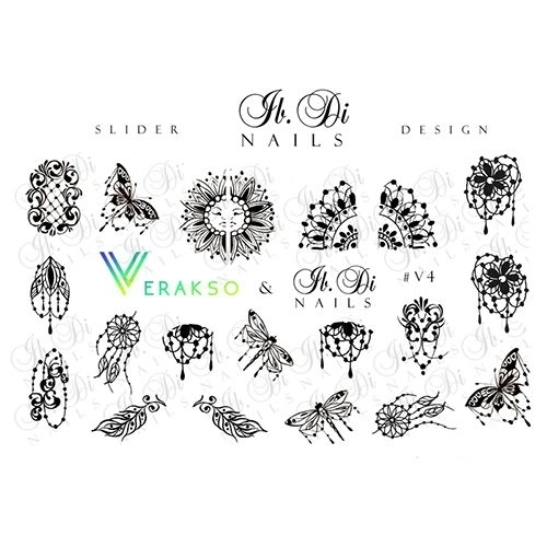 Слайдер дизайн IBDI Nails VERAKSO #V4 id/V4