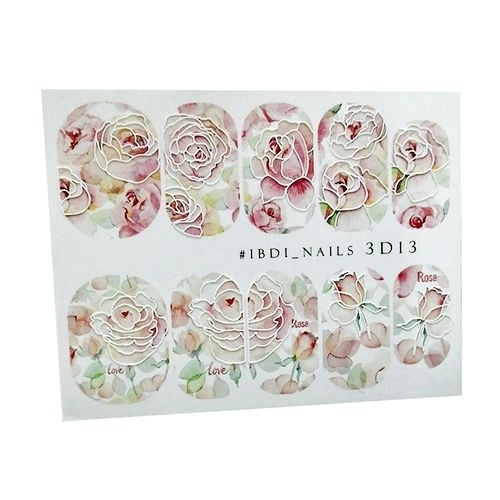 Слайдер-дизайн 3D-13, IBDI Nails id/3D-13