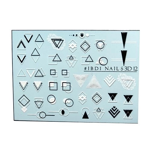 Слайдер-дизайн IBDI Nails 3D-12 id/3D-12