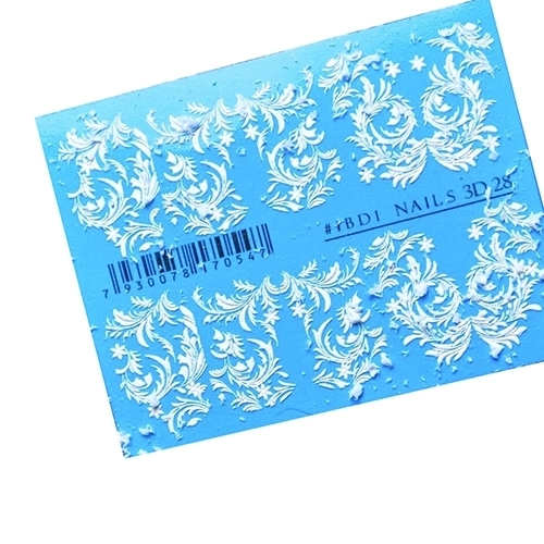 Слайдер-дизайн IBDI Nails 3D-28 id/3D-28