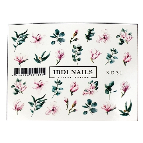 Слайдер-дизайн IBDI Nails 3D-31 id/3D-31