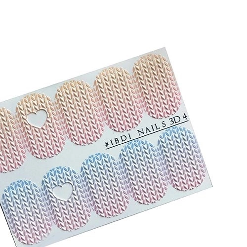 Слайдер-дизайн IBDI Nails 3D-4 id/3D-4