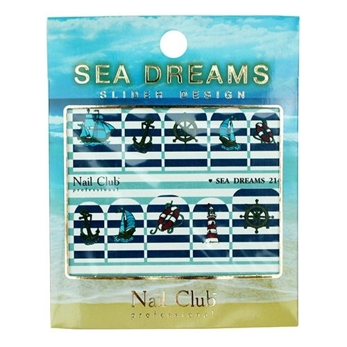 Слайдер-дизайн Sea Dreams, Nail Club nc/sd10