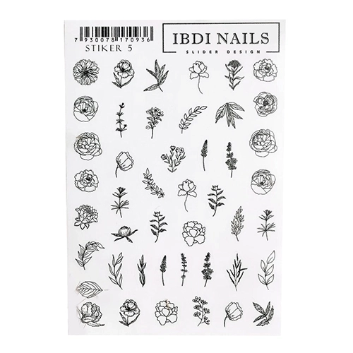 Стикер IBDI Nails 05 STIKERIBDI05