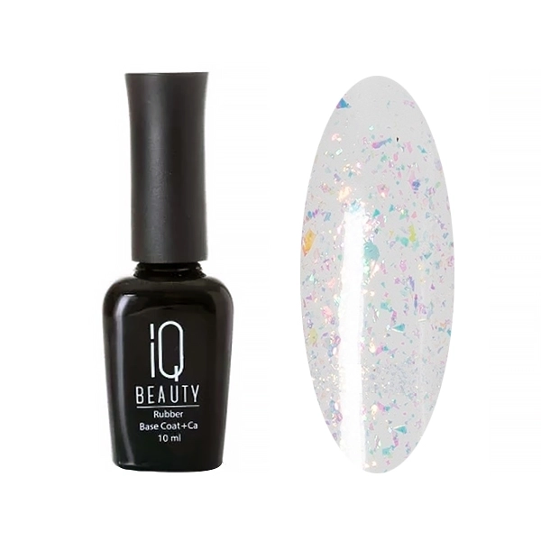 Топ для ногтей IQ BEAUTY Unicorn shimmer top #108 глянцевый с шиммером, 10 мл IQGPTEF03